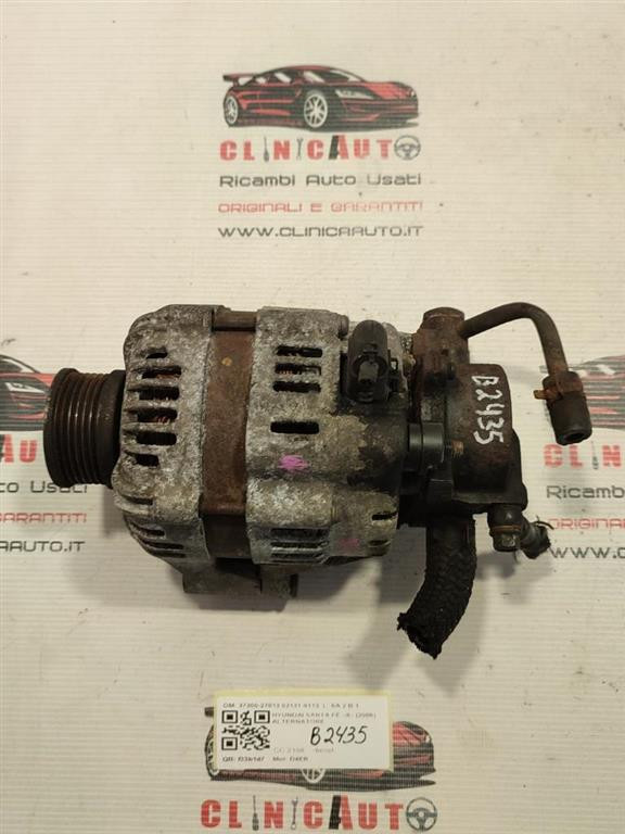 Frankberg Alternator Generator Compatible with Santa Fé I SM 2002-2006