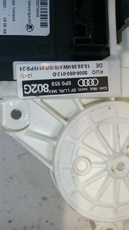 Alzacristallo Elettrico Anteriore Sinistro Per Audi A3 8P (2003-2012) - Lato Guida 3 Porte - Foto 3