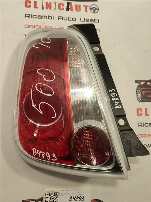 Interruttore Fiat 500 Per Lunotto Termico E Start/Stop – Originale Usato (735595285)