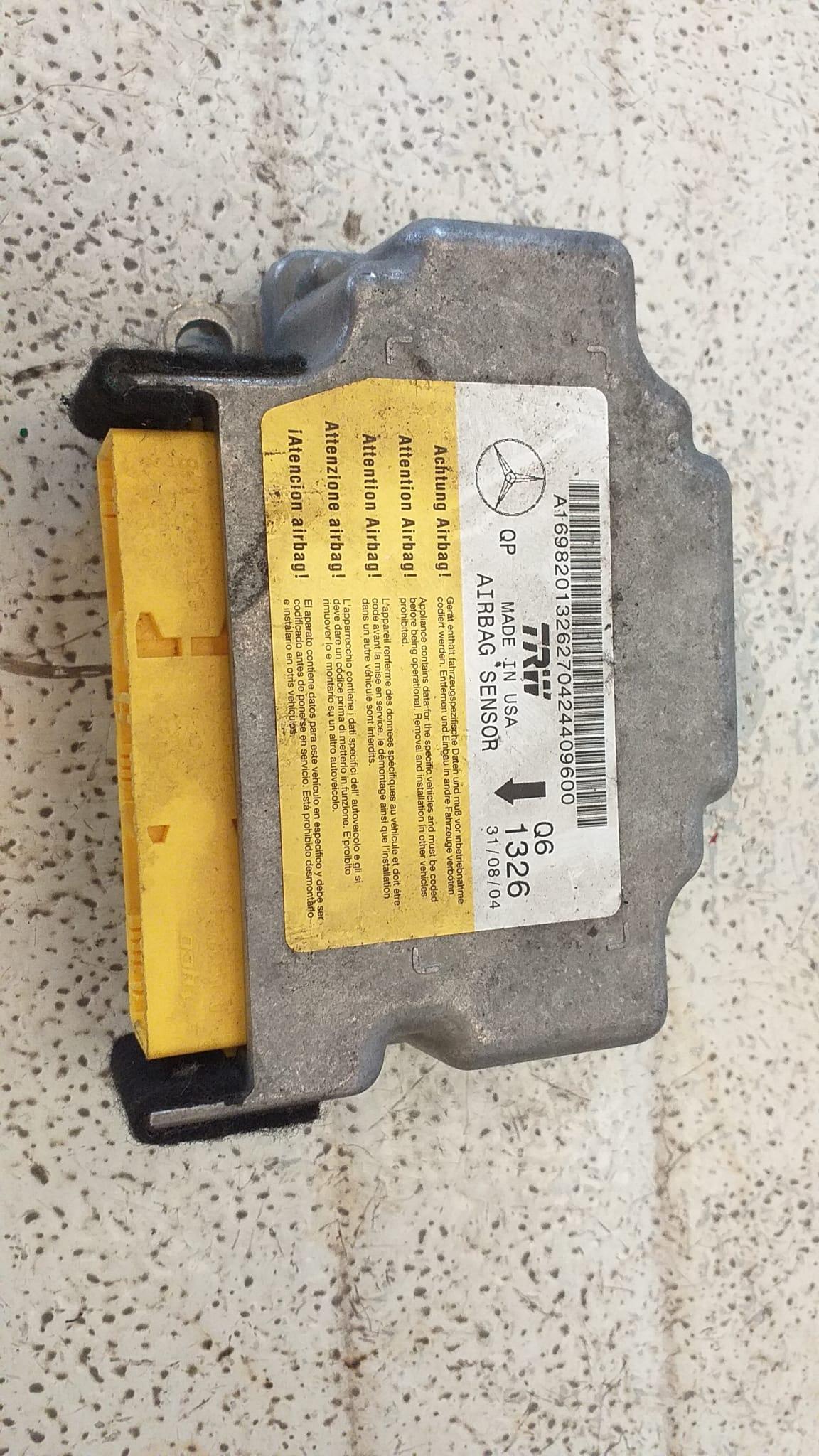 KIT AIRBAG COMPLETO MERCEDES Classe A W169 3° Serie (04>08)