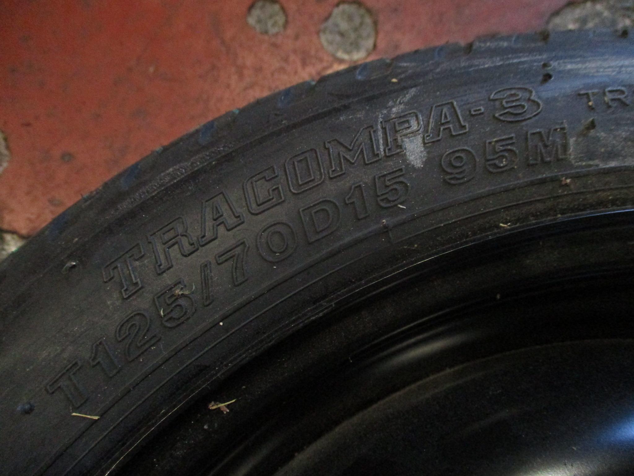 Ruotino Di Scorta Per Dacia Duster - 125/80R17, Kit Completo Con Cric E Borsa - Foto 5