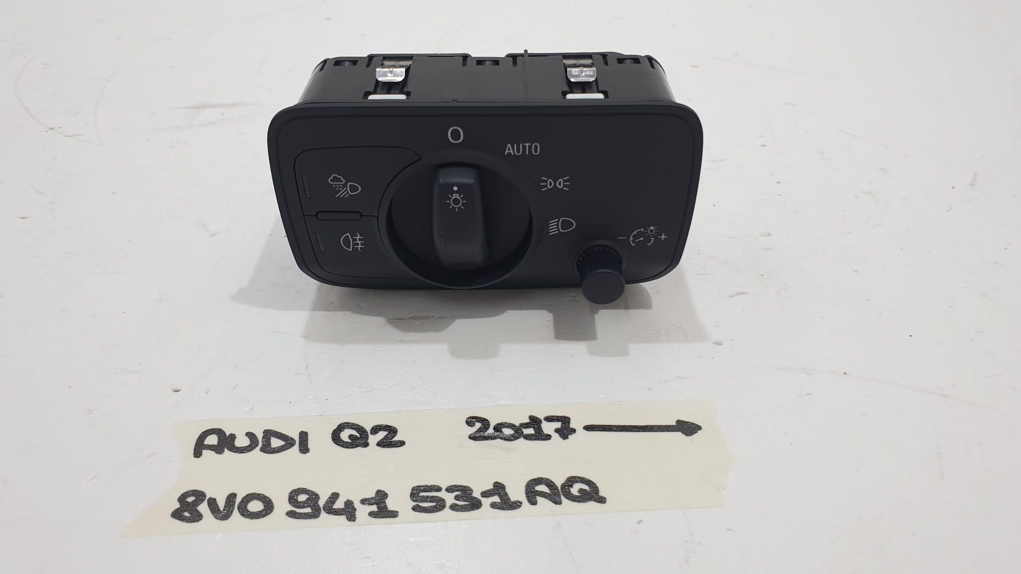 Kit Riparazione Faro Kit Riparazione Interruttore Luci Audi A4/S4 B6/B7 - Ricambio OE 8E0941531 | Copertura Interruttore Fari Copertura Rocker Nero