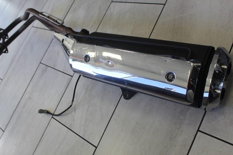 DOMINATOR Terminale di Scarico Marmitta Silenziatore HP1 compatibile con XT 660 Z TENERE 2008-2016
