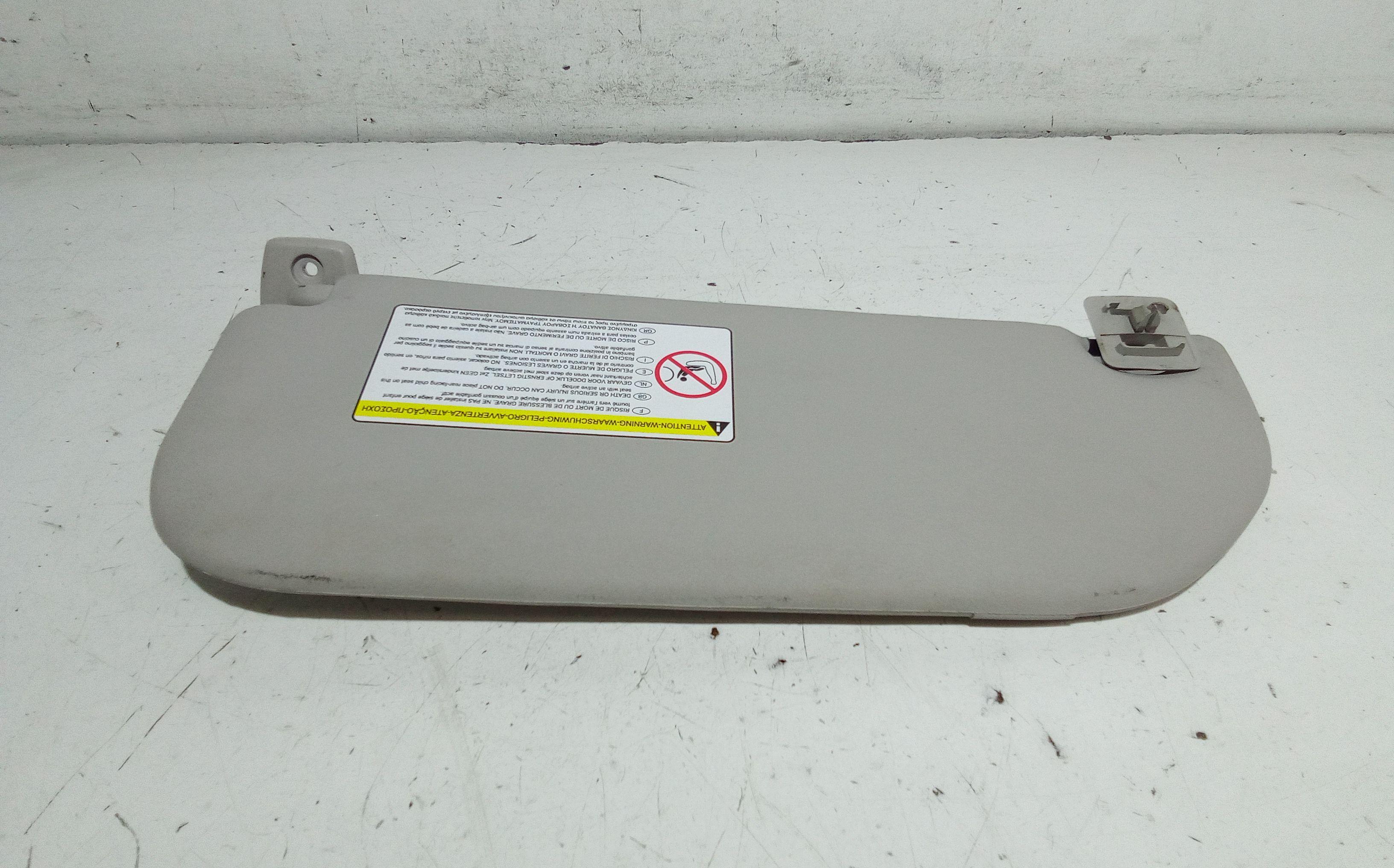 Parasole aletta Lato Passeggero PEUGEOT 107 1 Serie