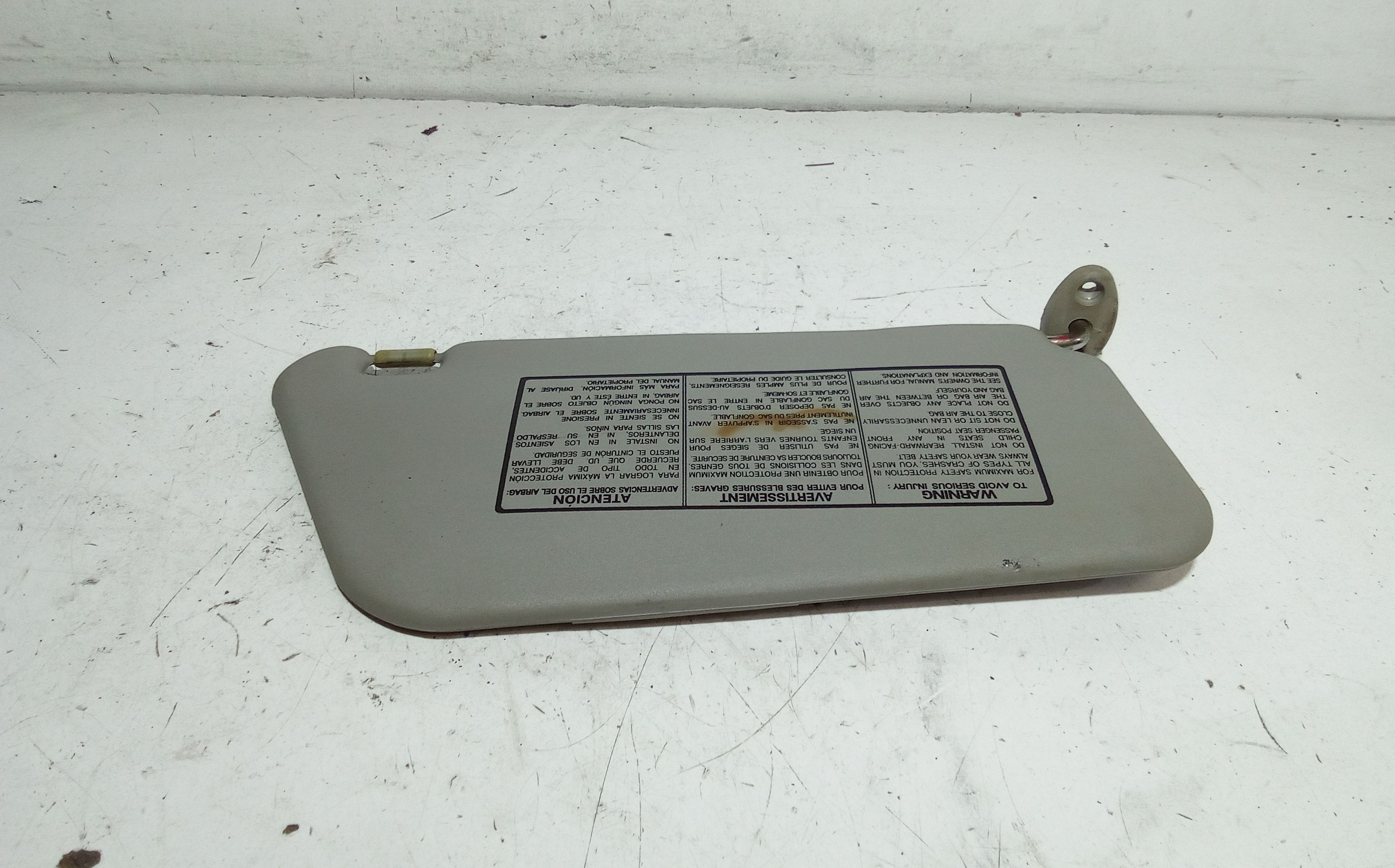 Parasole aletta anteriore Lato Guida DAEWOO Matiz 2 Serie