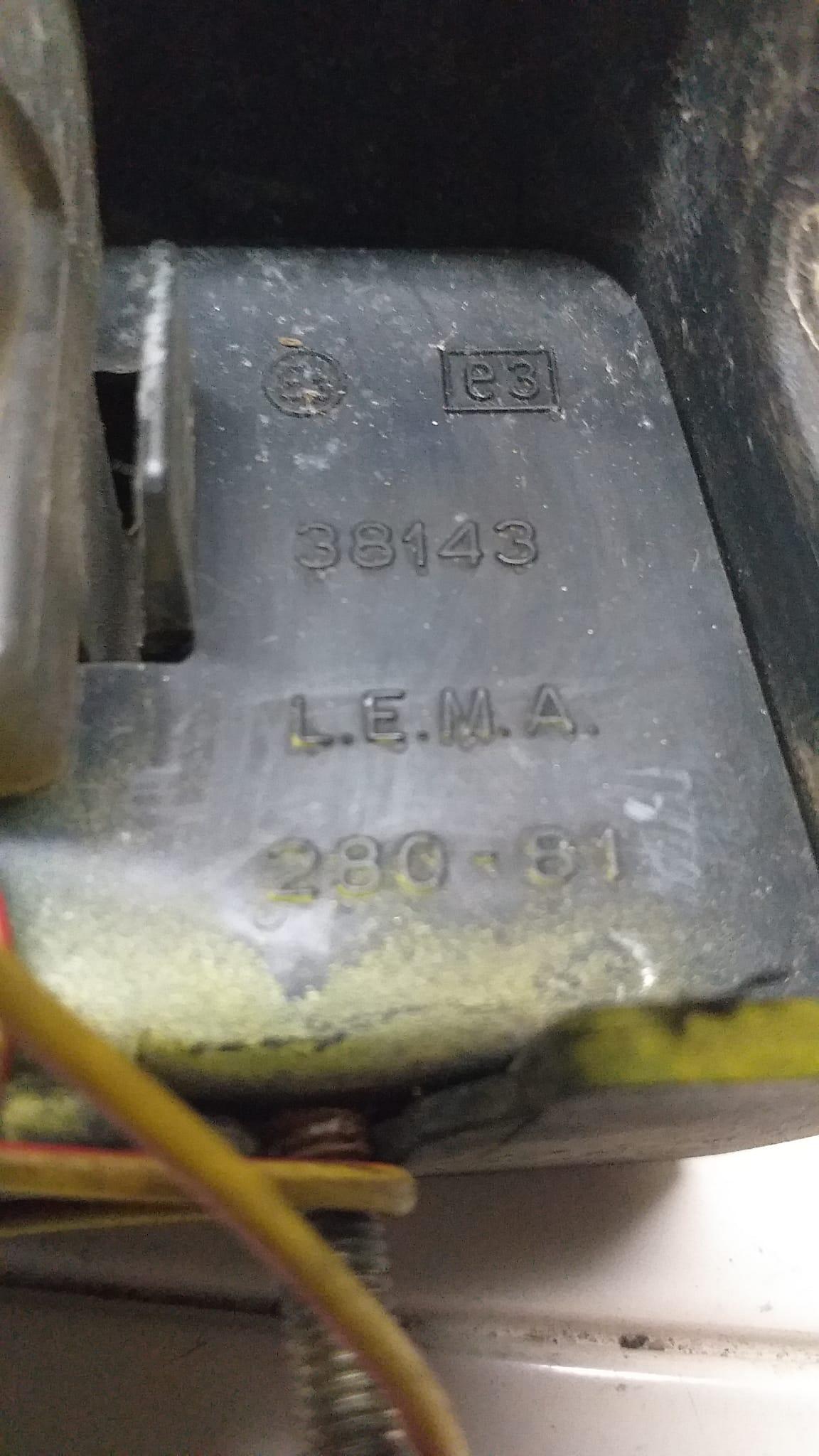 FANALE LUCE TARGA FIAT Ducato 4° Serie (02>06)