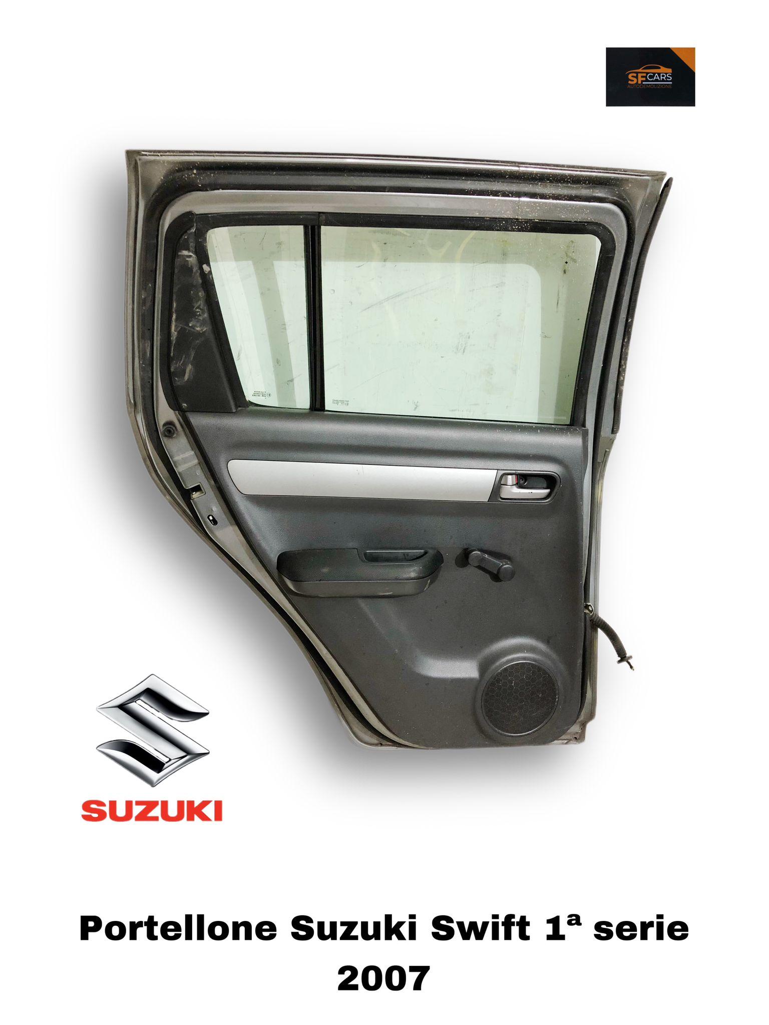 tappetini anteriori in gomma per: Suzuki Swift IV hatchback (dal 2005 al 2010
