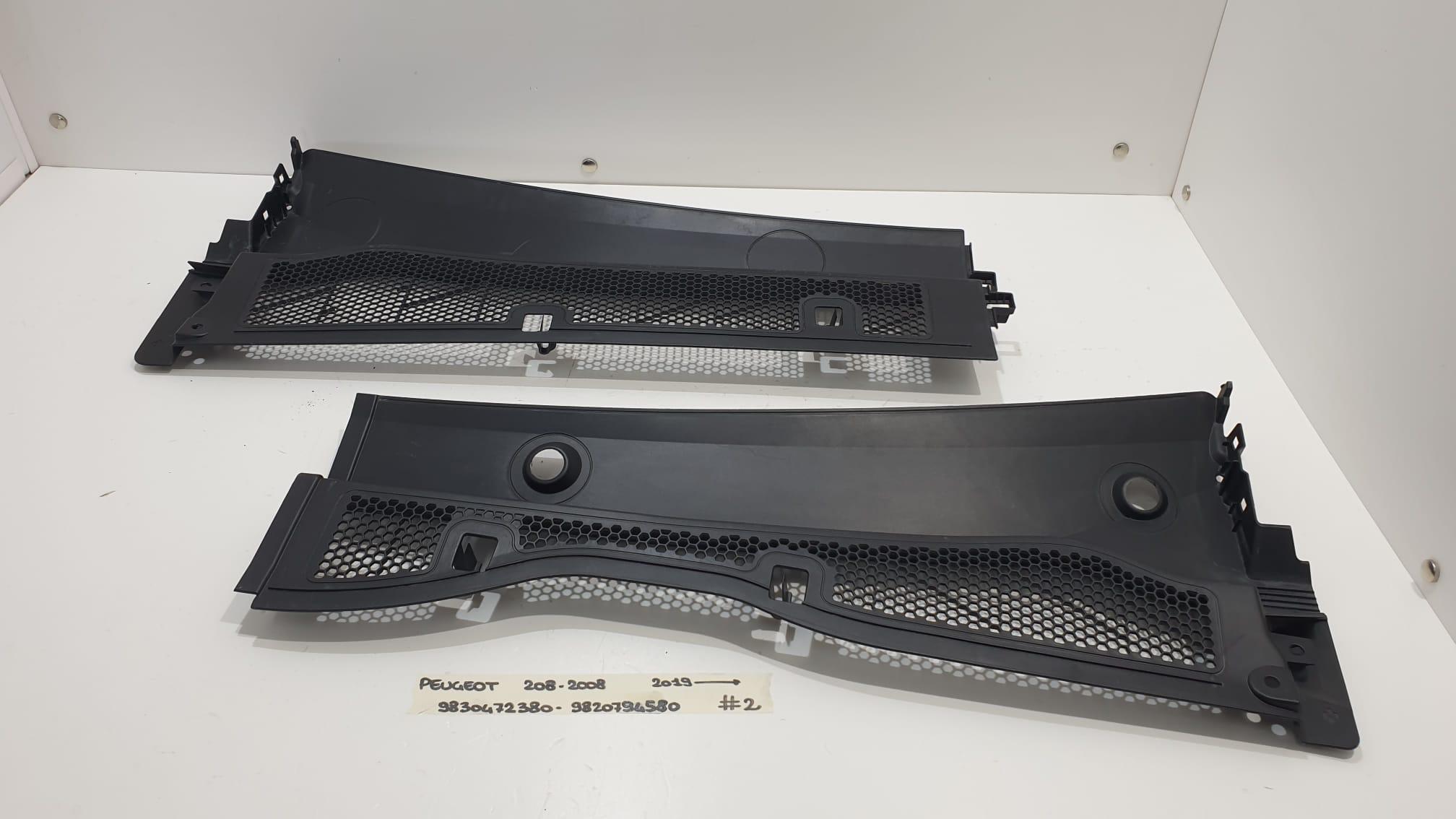 Supporto Griglia Radiatore Per PEUGEOT 208 (02/2012 - 03/2015) - Ricambio Auto Di Alta Qualità