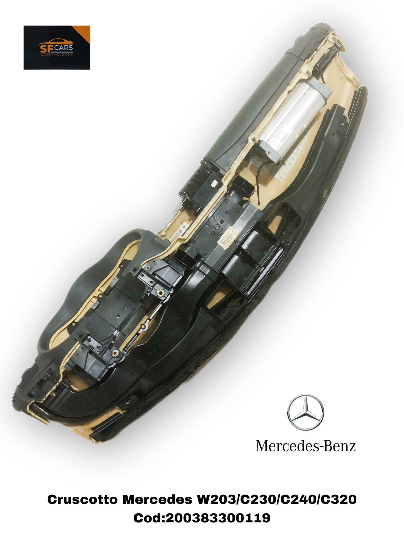 CRUSCOTTO COMPLETO DI AIRBAG PASSEGGERO MERCEDES Classe C Sport Coupé