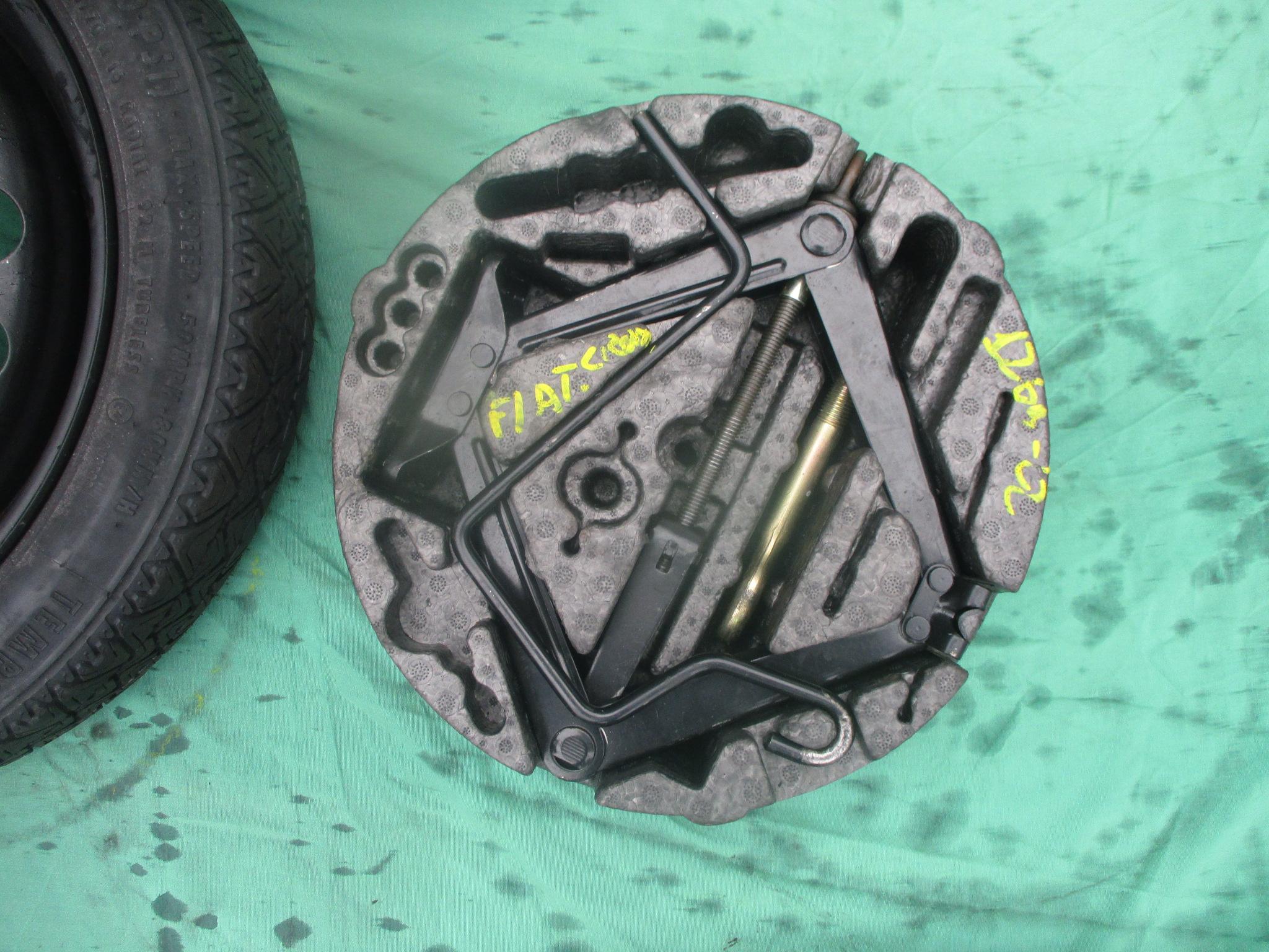 Kit Ruotino Di Scorta 16 Per Fiat 600 - Con Cric, Chiave E Sacca - Foto 11