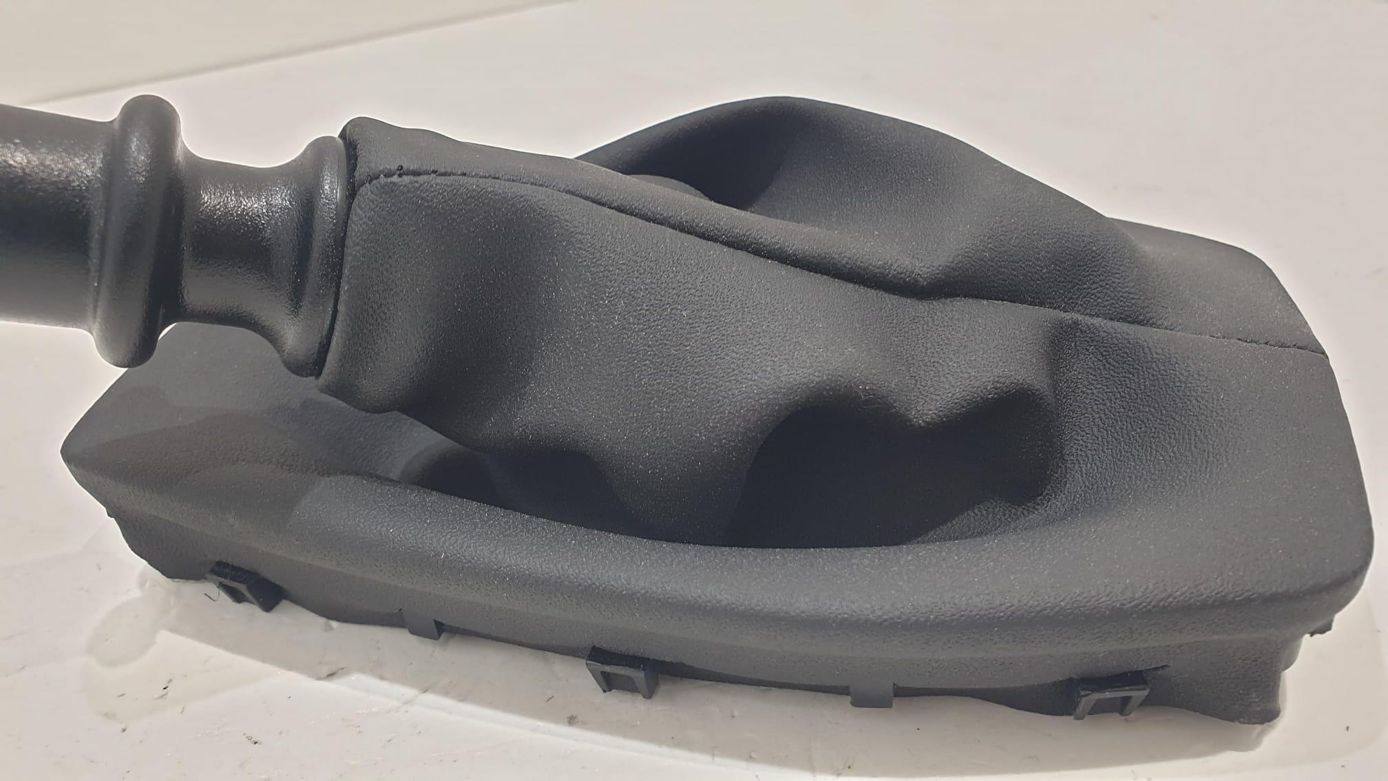 Cuffia Leva Cambio Per Toyota Corolla Verso 2004-2008 - Pelle Sintetica Nera, Cuciture Doppie - Foto 4