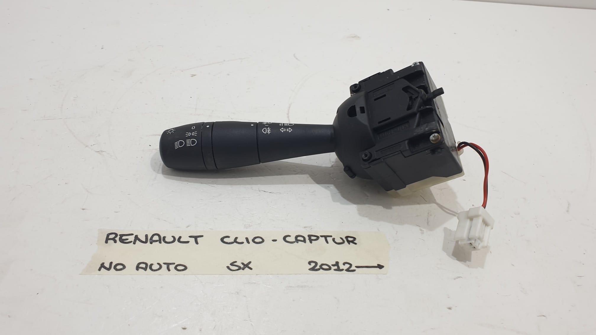 Bouton Levier De Vitesses Compatible Renault Captur I (2013-2019) - Réf. OEM 328651808R - Similicuir Noir