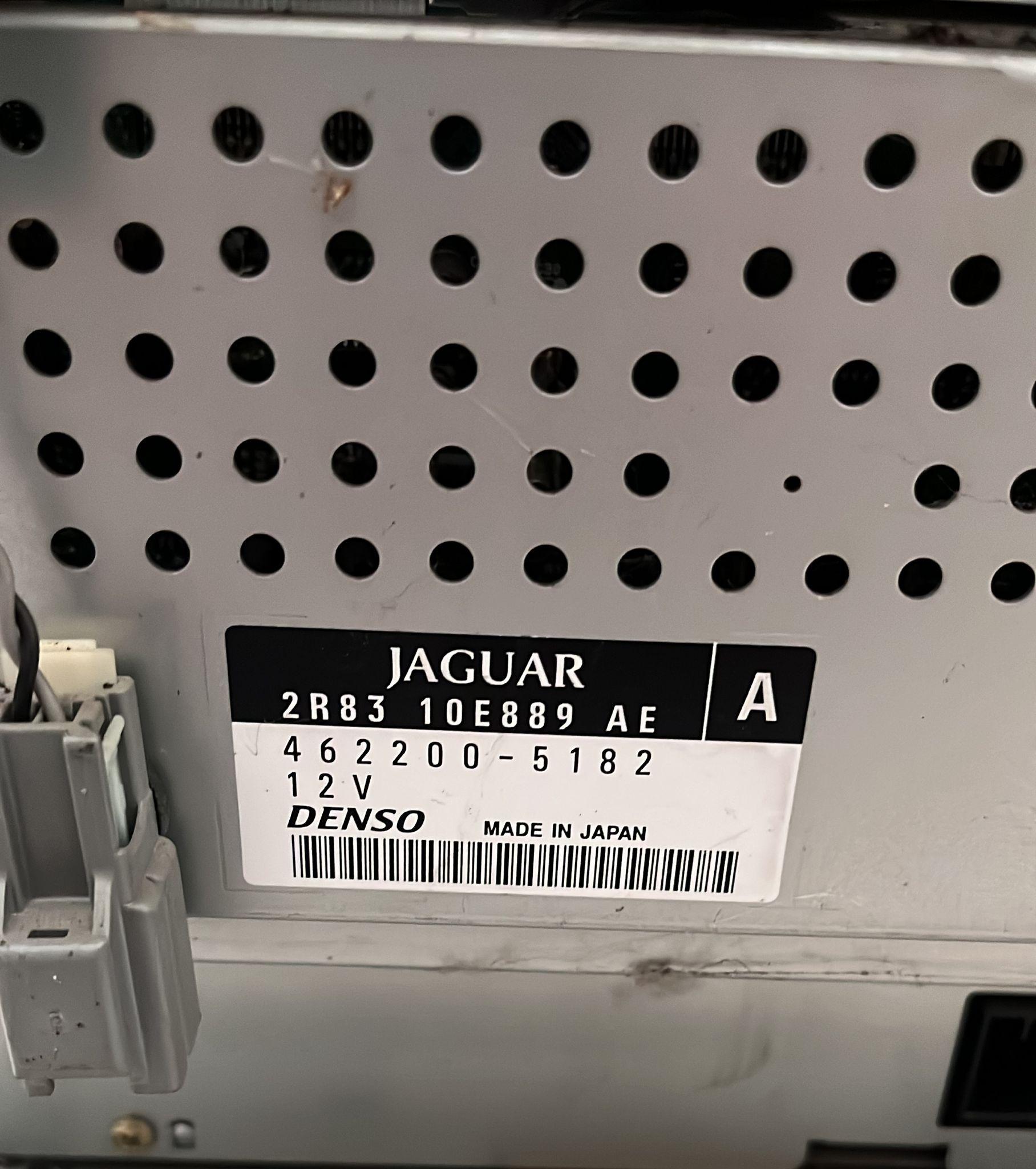 2R83 10E889 AE UNITÃ DI CONTROLLO MULTIMEDIALE NAVIGATORE GPS JAGUAR X