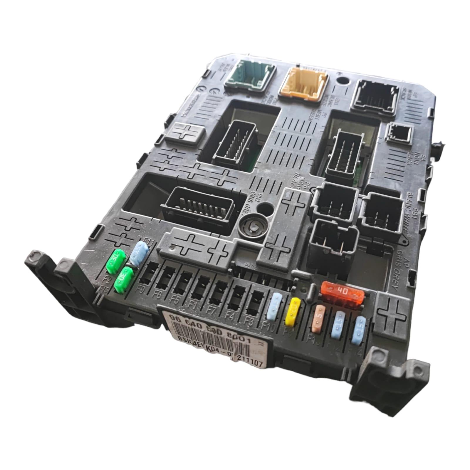 CARMAT TEXER Tappetini In Tessuto Su Misura Per Citroen C4 Grand Picasso (2006-2013) Set Da 4 Neri