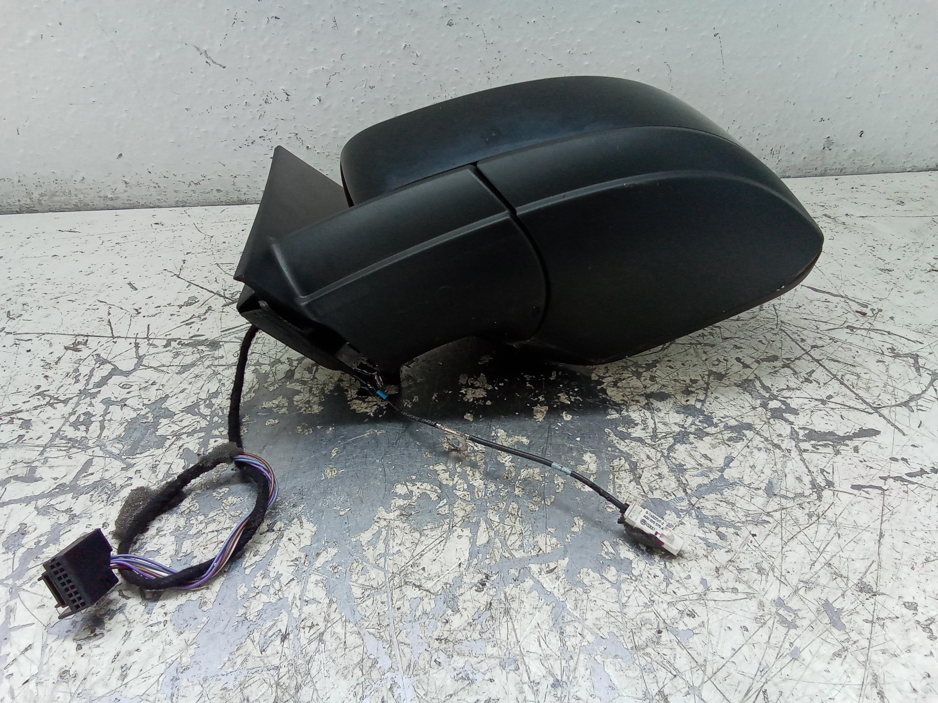 Piastra Specchio Retrovisore Sinistro Per VOLKSWAGEN CADDY (2004-2015) - Riscaldato, Asferico, Cromato (7H1857521A) - Proposteonline