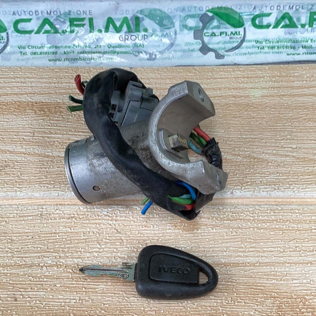 Cilindretto Blocco Accensione Cilindro Della Serratura Dell'accensione E Chiave AL054 4836359 4836356 Serratura Accensione Iveco