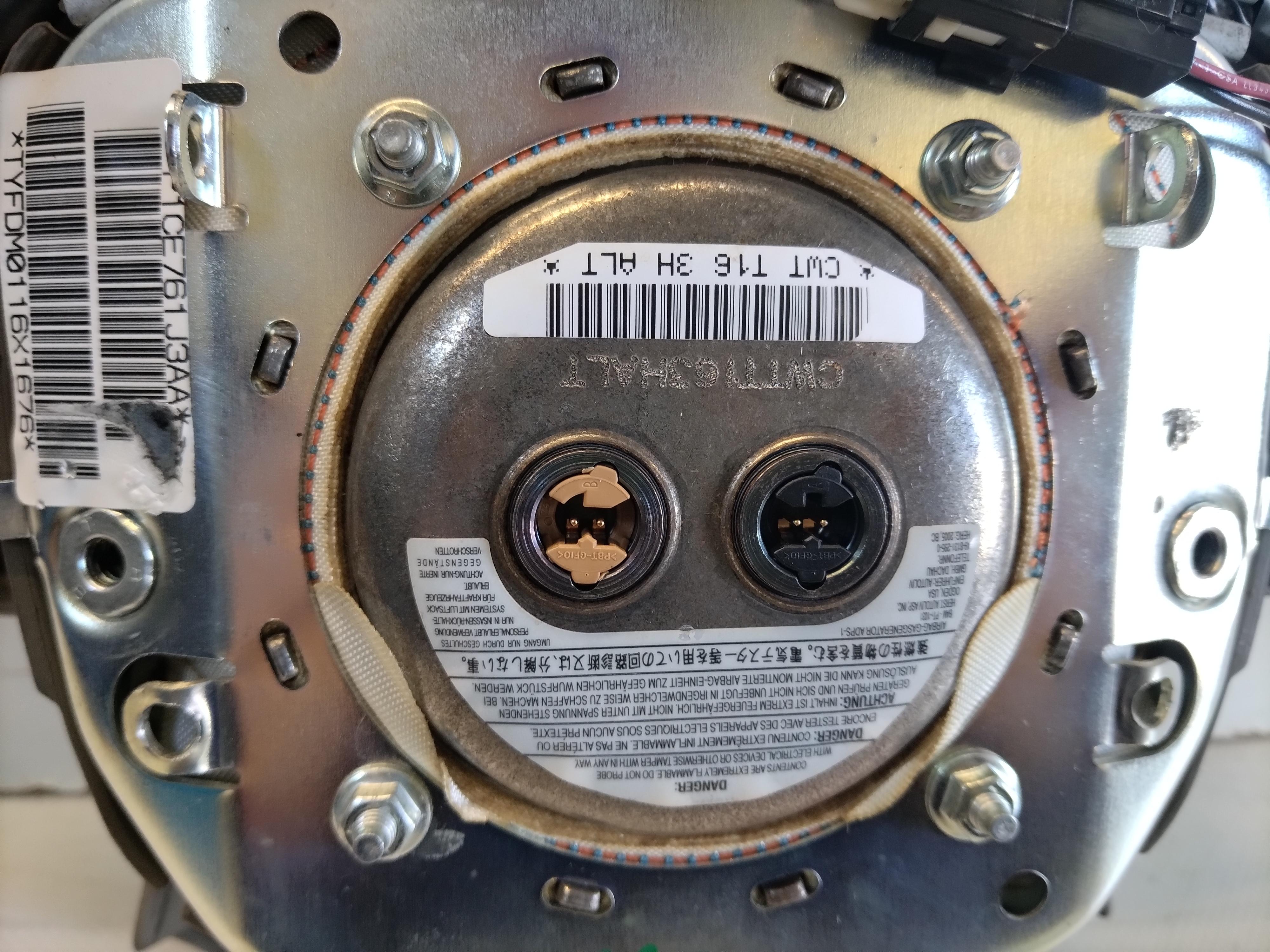 AIRBAG VOLANTE JEEP Grand Cherokee 3Â° Serie P1CE761J3AA (05>10)