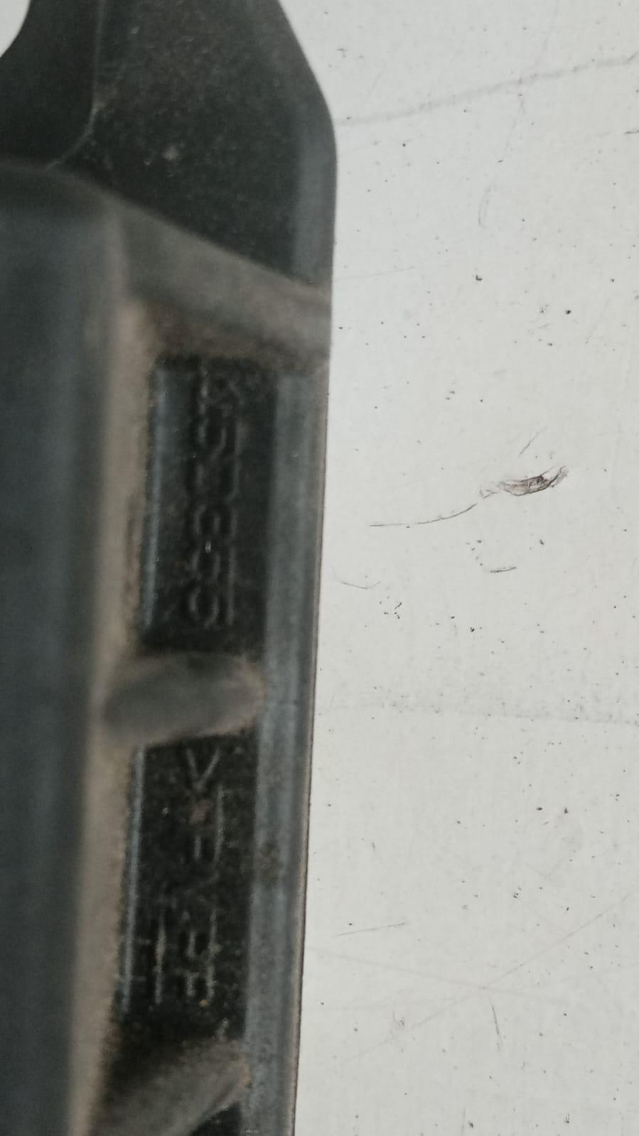 Auto Esterno Portellone Maniglia Argento/Nero Per Toyota Hilux