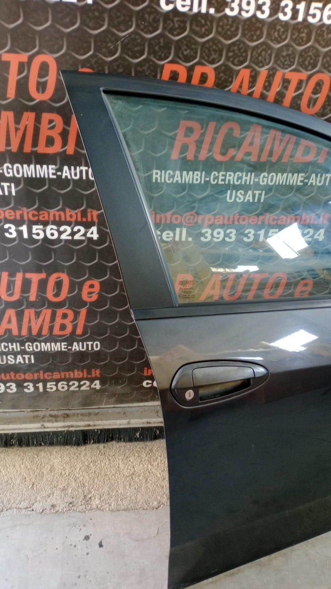 Kit Serrature Portiere Per Fiat - 4 Tamburi Con Chiave Vergine, Compatibile Con Punto, Doblo, Panda, Palio, Bravo