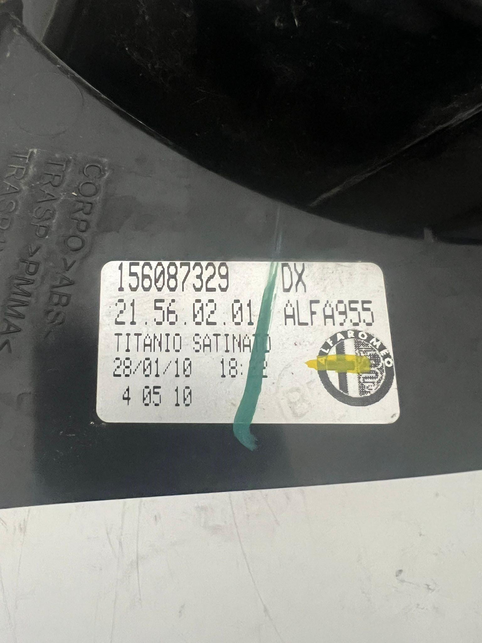 STEMMA MARCHIO ORIGINALE POSTERIORE ALFA ROMEO MITO 50508674 - Emporio