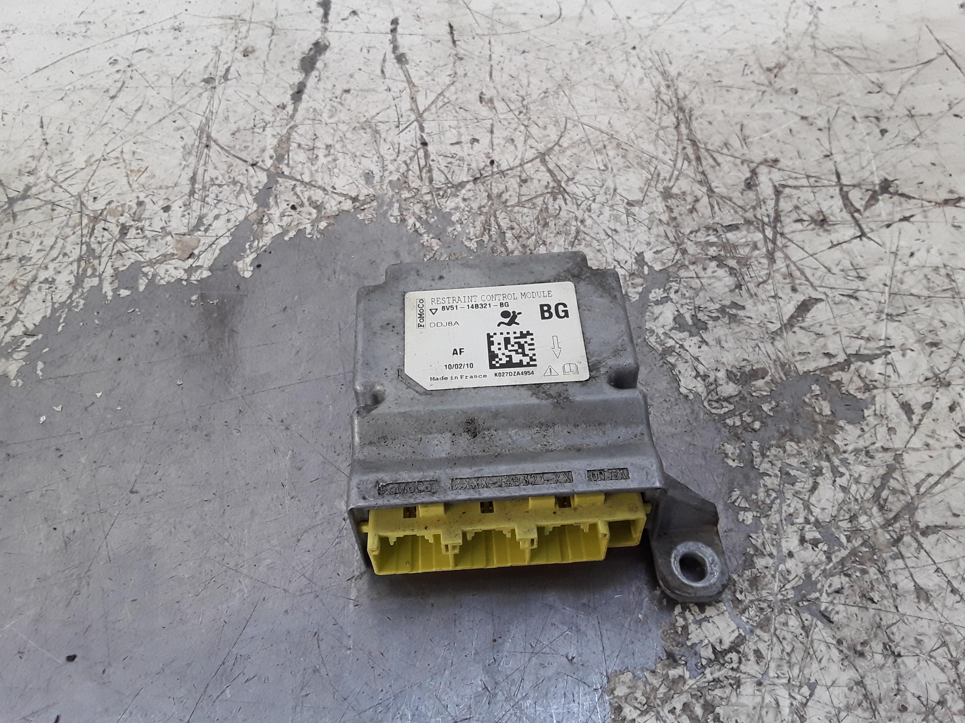 Calculateur Airbag (module) Pour Ford Fiesta 6 - Référence 8V51-14B321-EE / 8V5114B321 EE - Occasion Fonctionnel