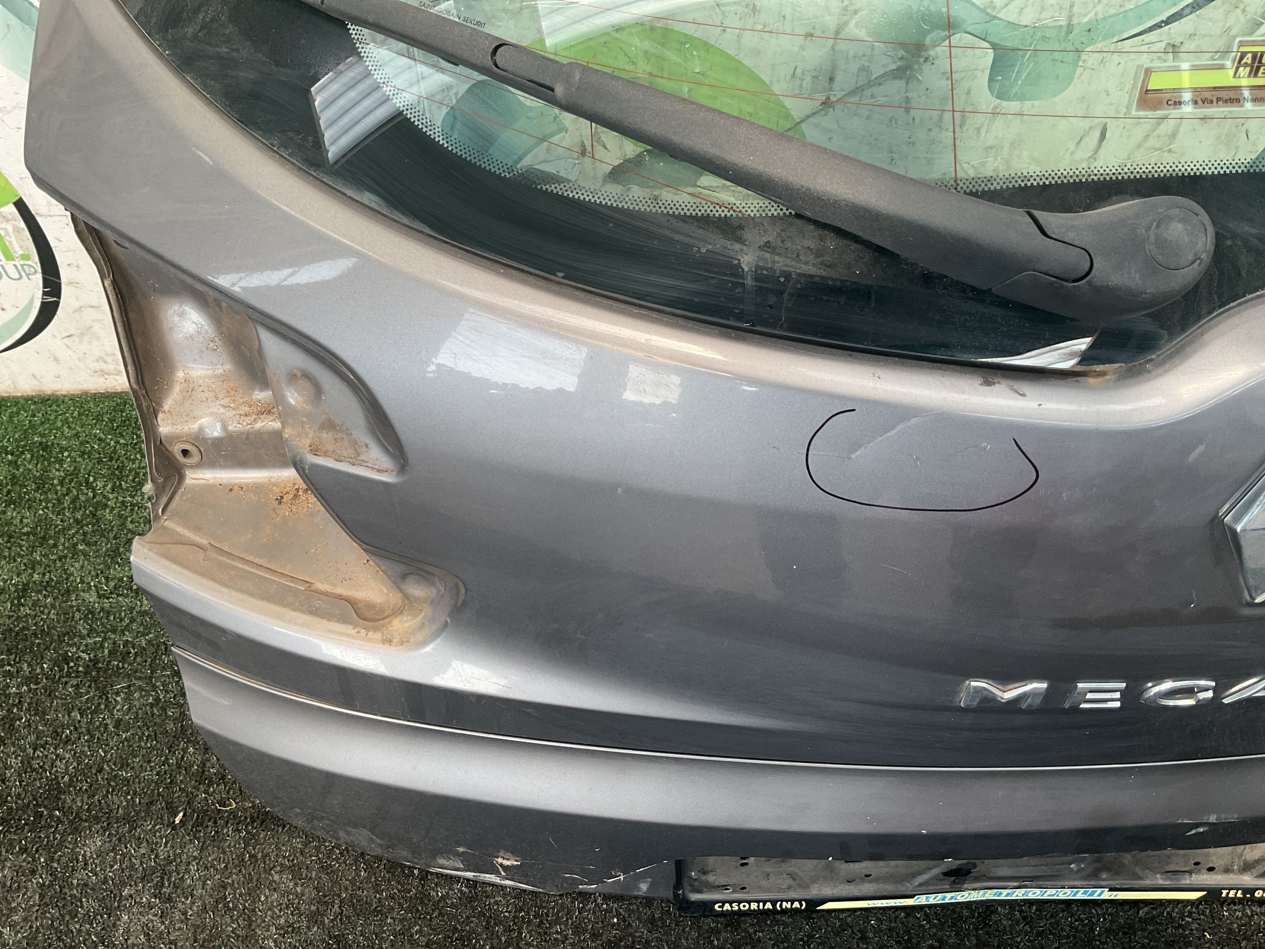 Kofferraumwanne Renault Megane Grandtour Kofferraumwanne Für Renault Megane Grandtour Kombi (2003-2009) – Schwarz, Aus Robustem PE Gummimatte Kofferraum Universal