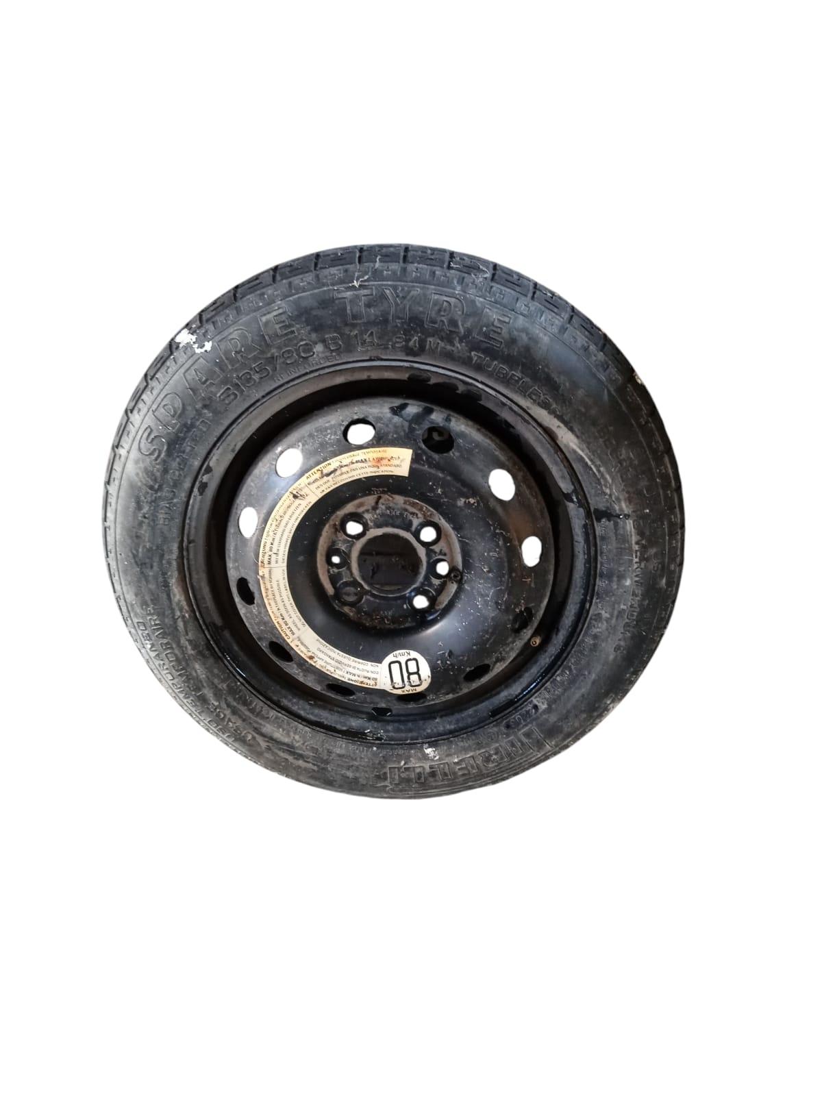 Boîte De Rangement Pour Roue De Secours 14" - Compatible Fiat Panda, 500, Lancia Ypsilon - Occasion