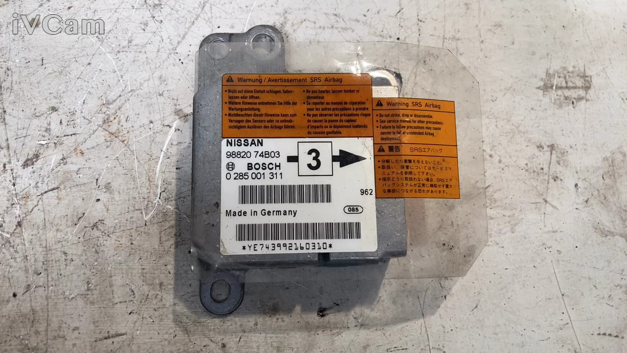 Centralina Airbag (Nissan) 9882074B03 Usato