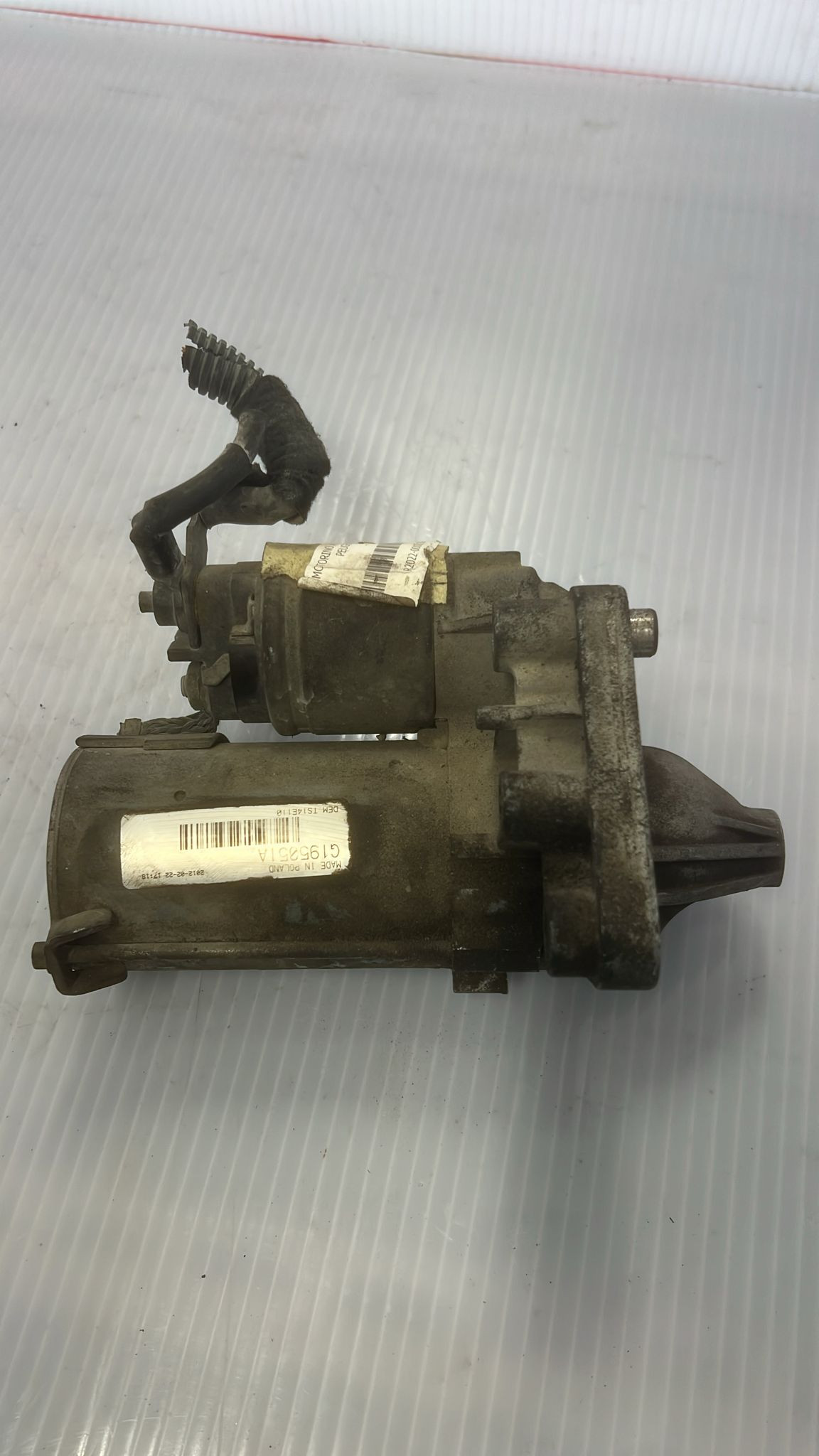 Motorino Avviamento (Peugeot) g195051a Usato