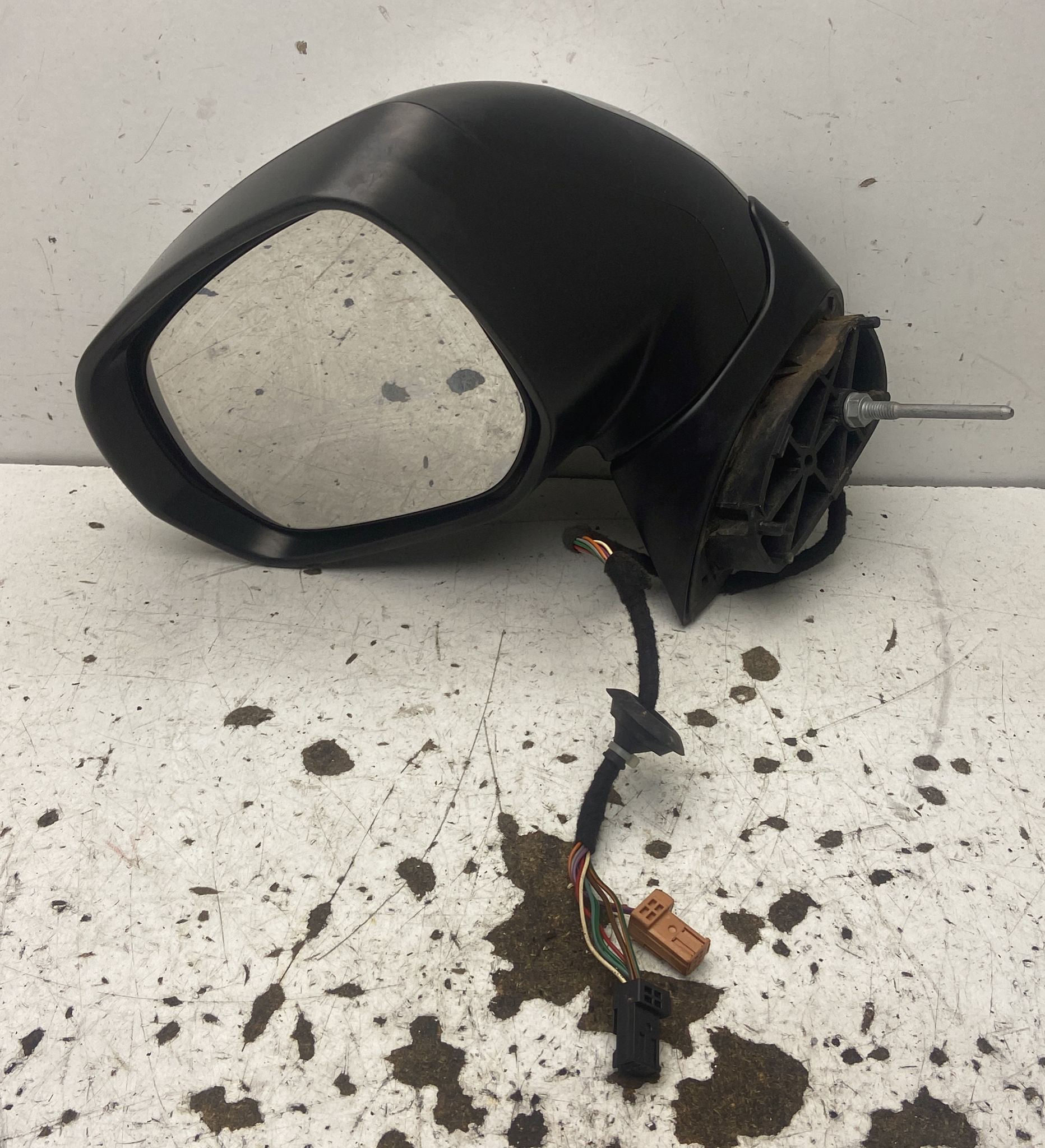 Specchietto Retrovisore Sinistro Elettrico Termico Per PEUGEOT 3008/5008 (dal 2009) - Ribaltabile Con Fanalino E Luce Di Cortesia, Calotta Con Primer
